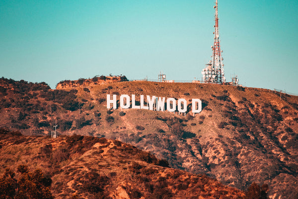 Hollywood hills mit Buchstaben